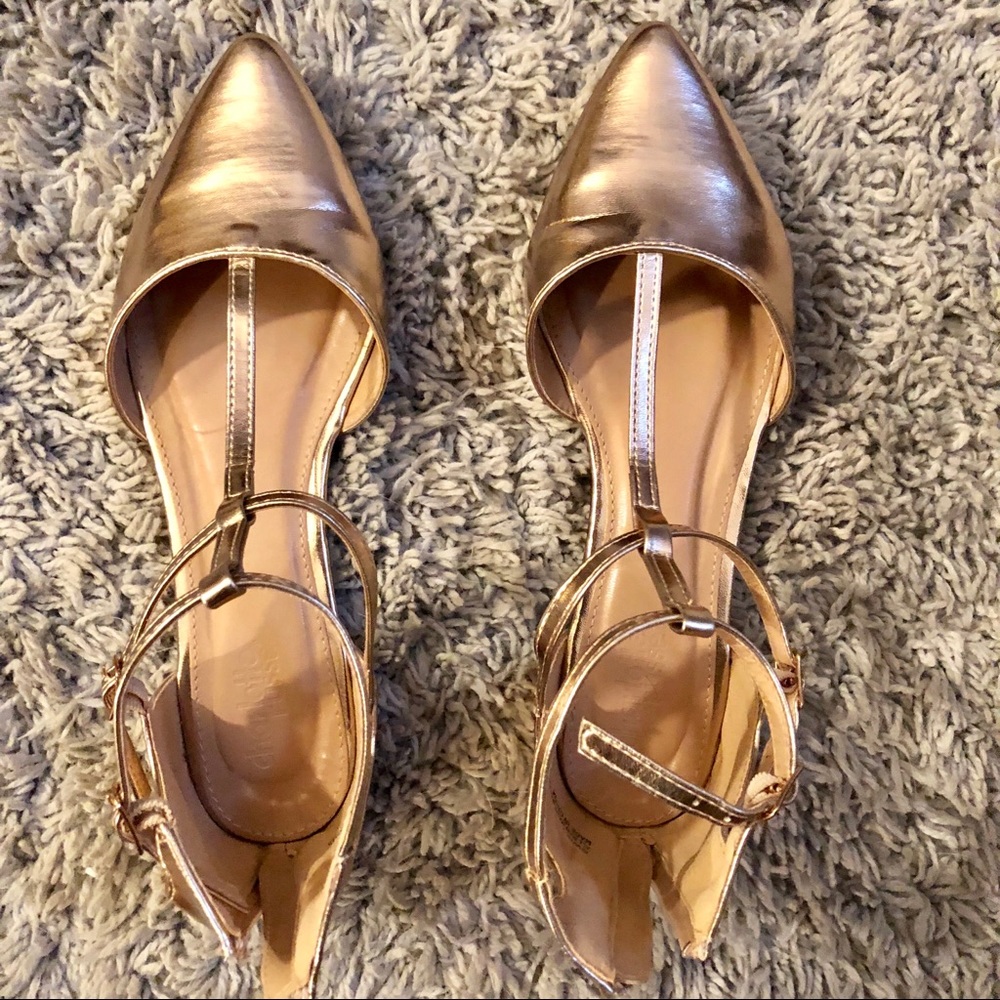 Rose Gold Flats